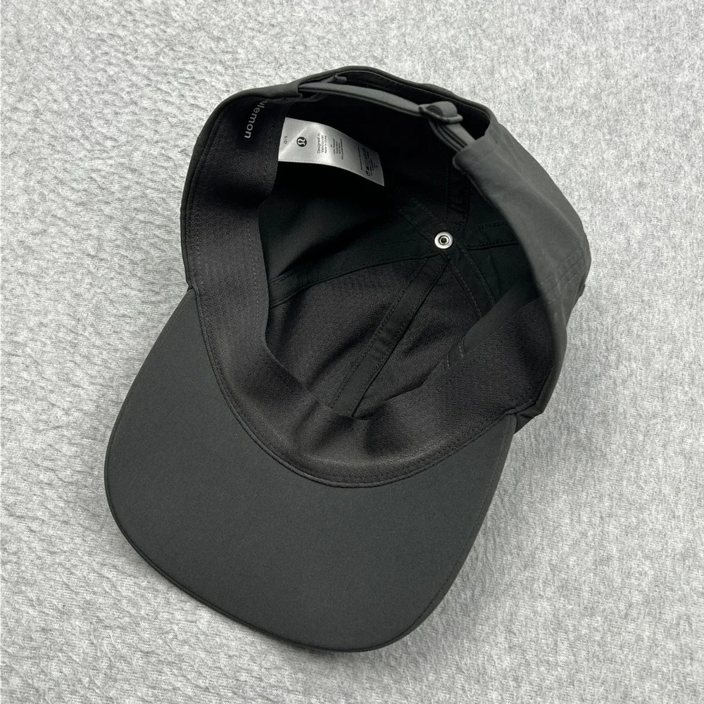 Lululemon Baller Hat Logo Women O/S Graphite Gray‎ Adjustable Strapback W9EBBS